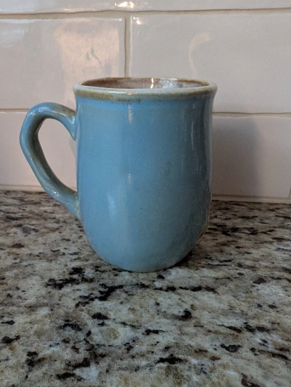 Burton+Burton Whimsical Owl Mug Light Blue Earthtones